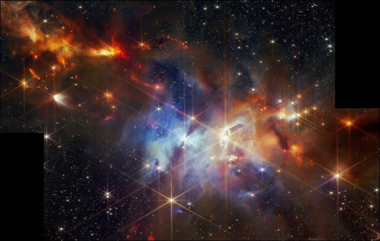 Remarkable new web image showing alignment of dipole jets confirms star formation theories