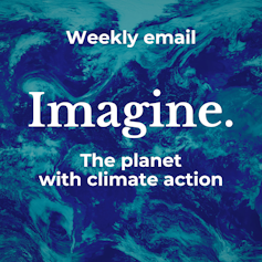 Imagine a weekly weather newsletter